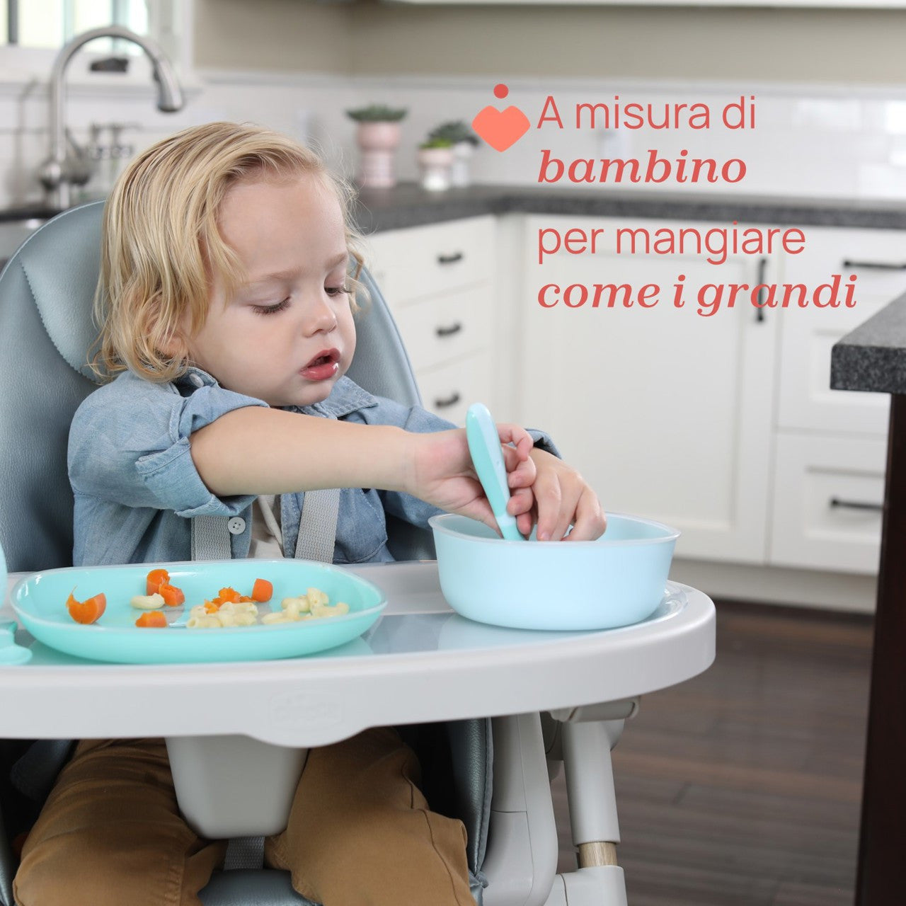 Chicco 00016102150000 posata per bambino Set di posate per bambini Rosa Acciaio inox