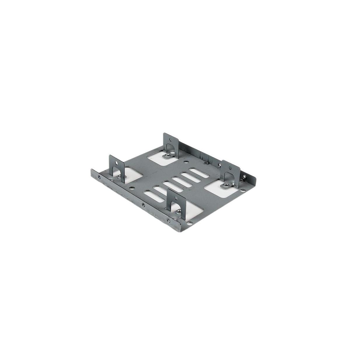 StarTech.com BRACKET25X2 pannello drive bay 8,89 cm (3.5") Pannello portante Acciaio inossidabile