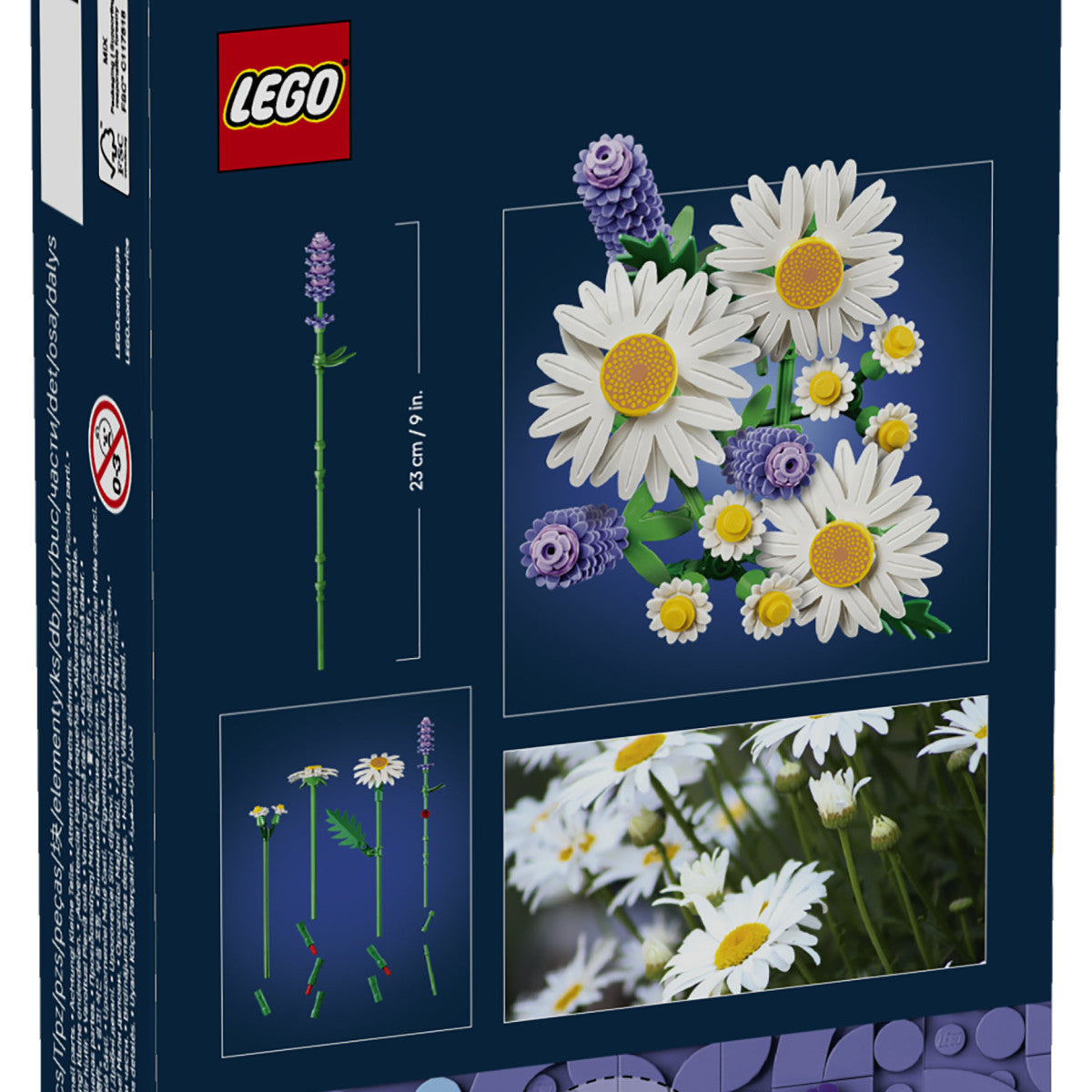 LEGO Botanicals 11508 Margherite Set da Costruzione 133 Pezzi 9 Anni