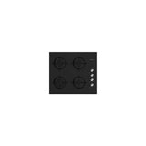 Schaub Lorenz Piano Cottura A Gas 4 Fuochi SSPC604GL 60 Cm Vetro Temperato Nero