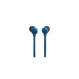 JBL Tune 310C USB Auricolare Cablato In-ear Musica e Chiamate USB tipo-C Blu
