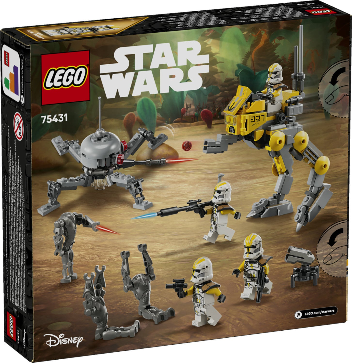 LEGO Star Wars Battle Pack 327 Star Corps Di Clone Troopers 75431