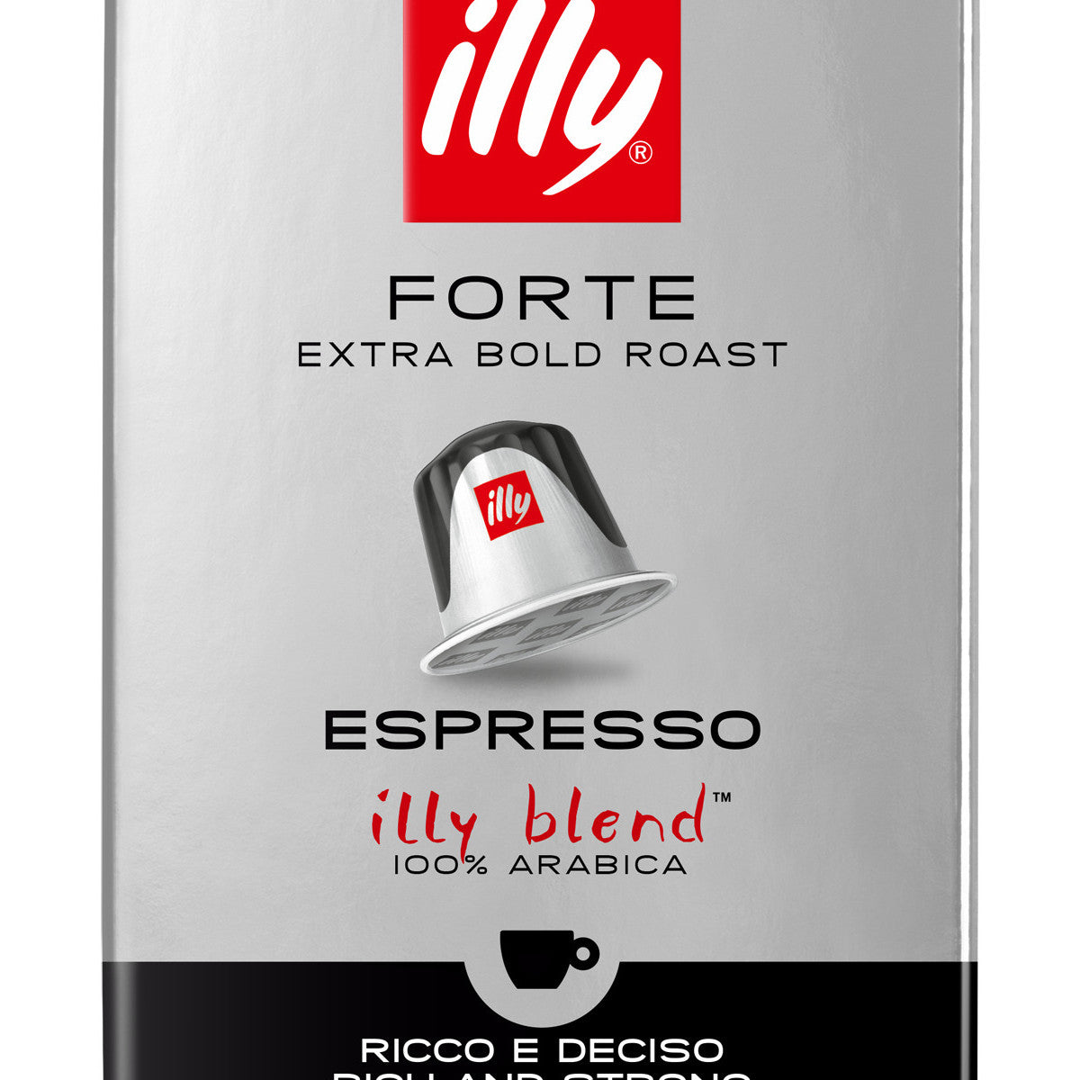 Illy 10 caffè in Capsule compatibili Nespresso Tostato ESPRESSO FORTE
