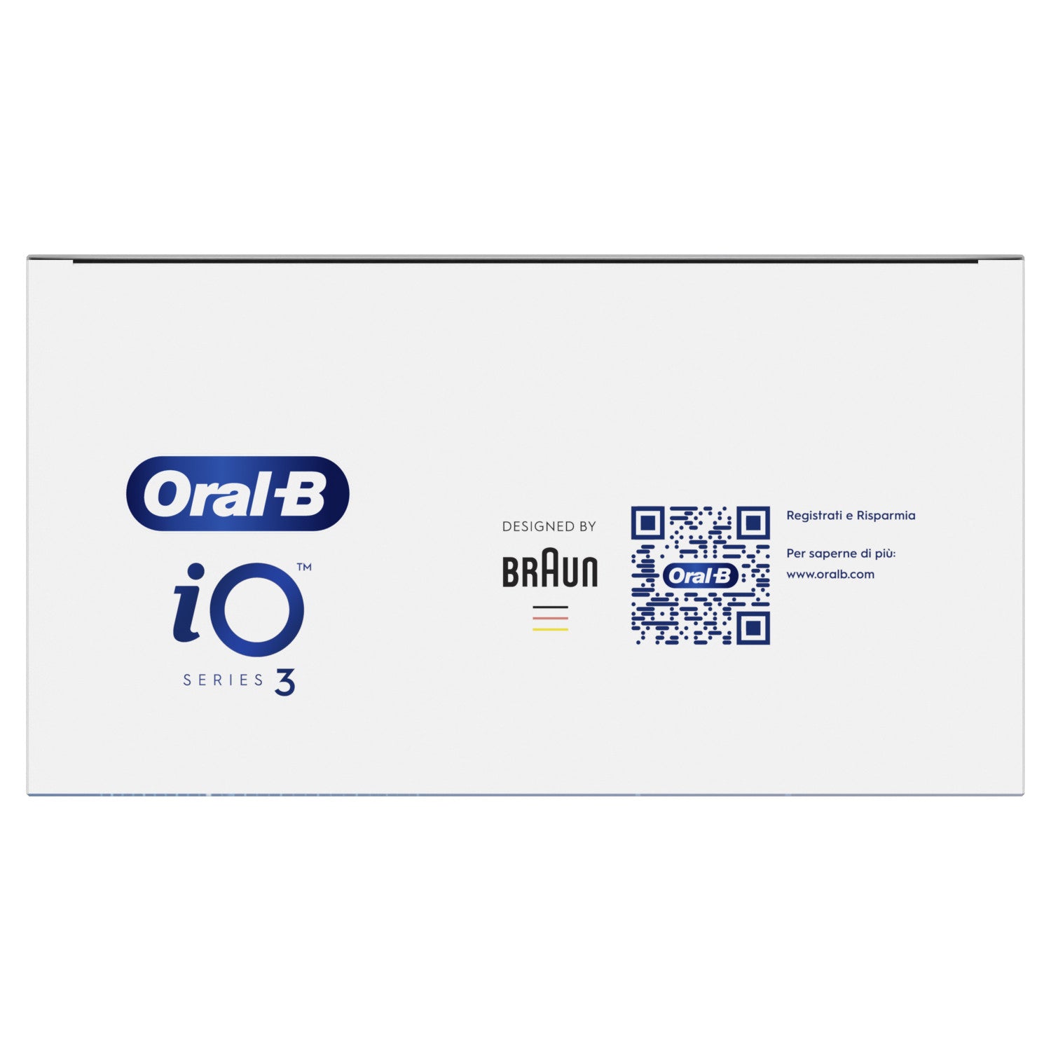 Oral-B Spazzolino Elettrico Ricaricabile iO 3 Nero, 1 Testina Di Ricambio, 1 Custodia Da Viaggio. 1 Spazzolino
