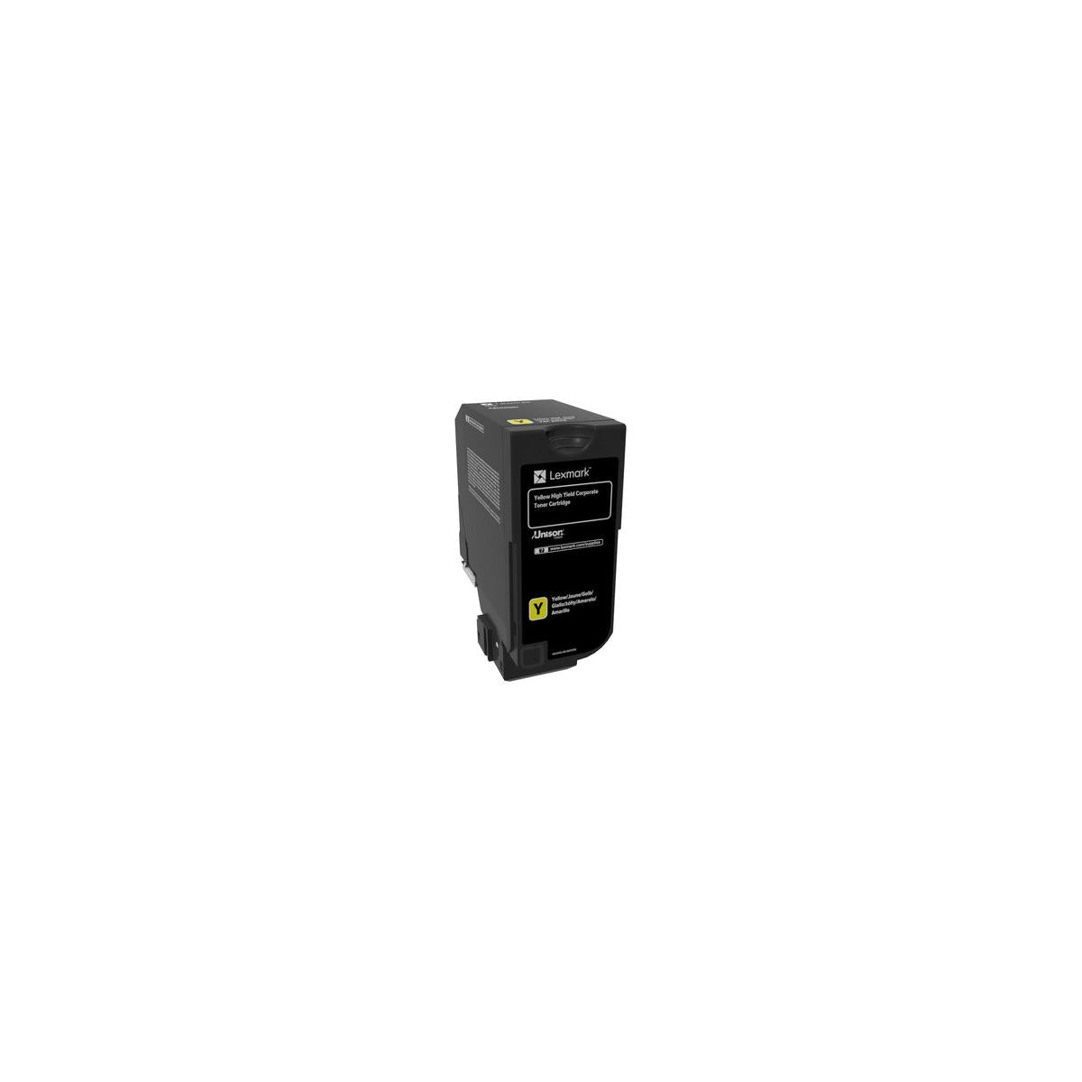 Lexmark 74C2HYE cartuccia toner 1 pz Originale Giallo