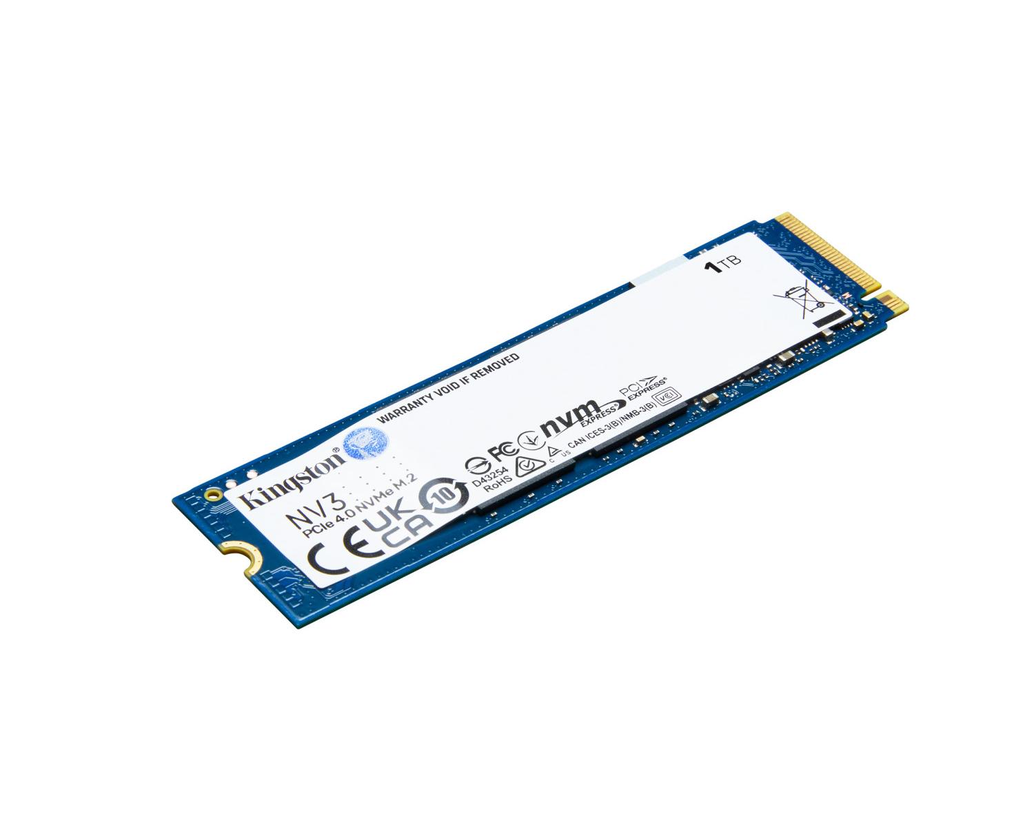 Kingston Technology 1000G NV3 M.2 2280 NVMe SSD