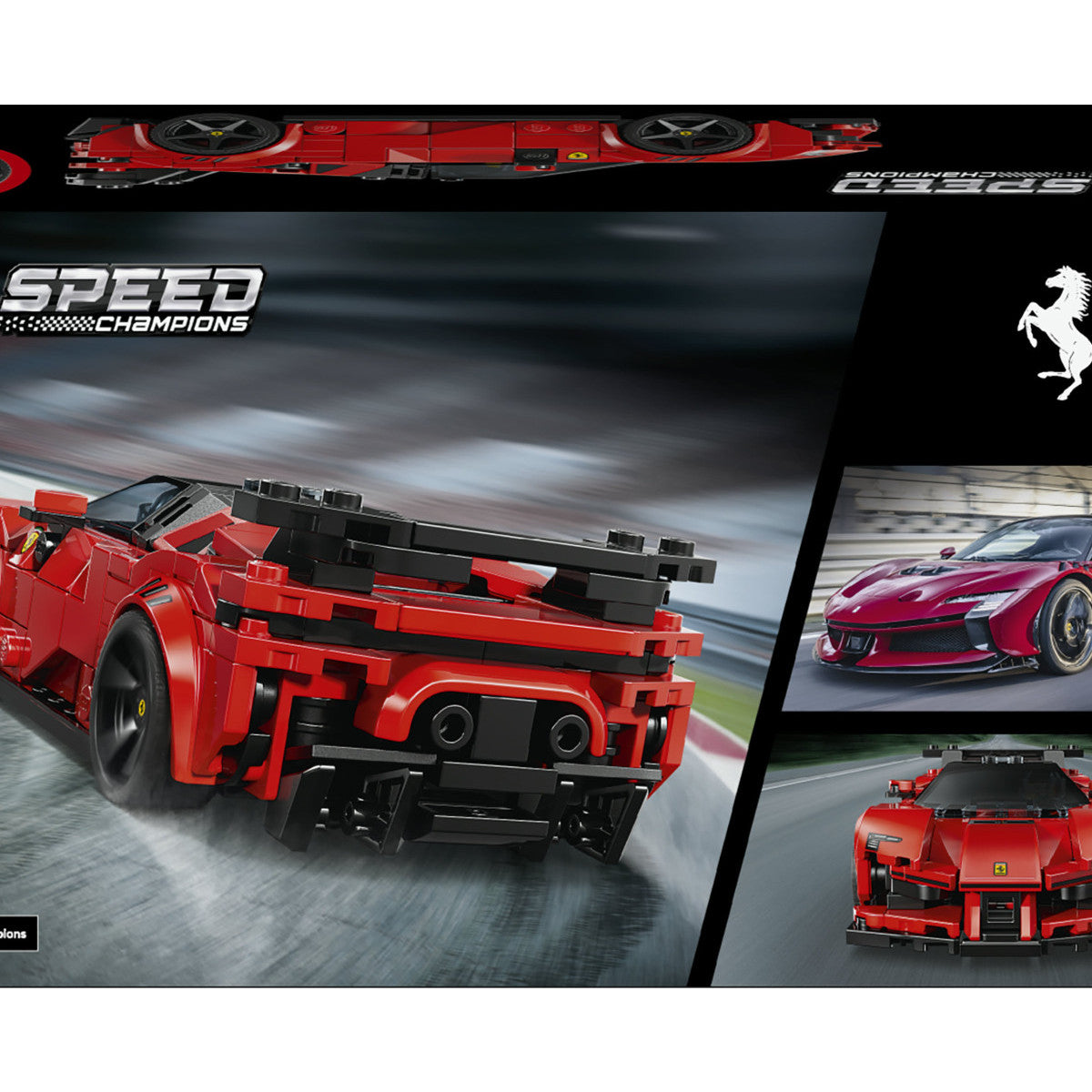 LEGO Speed Champions Ferrari SF90 XX Stradale 77254 Set da Costruzione 339 Pezzi con Minifigure età 9