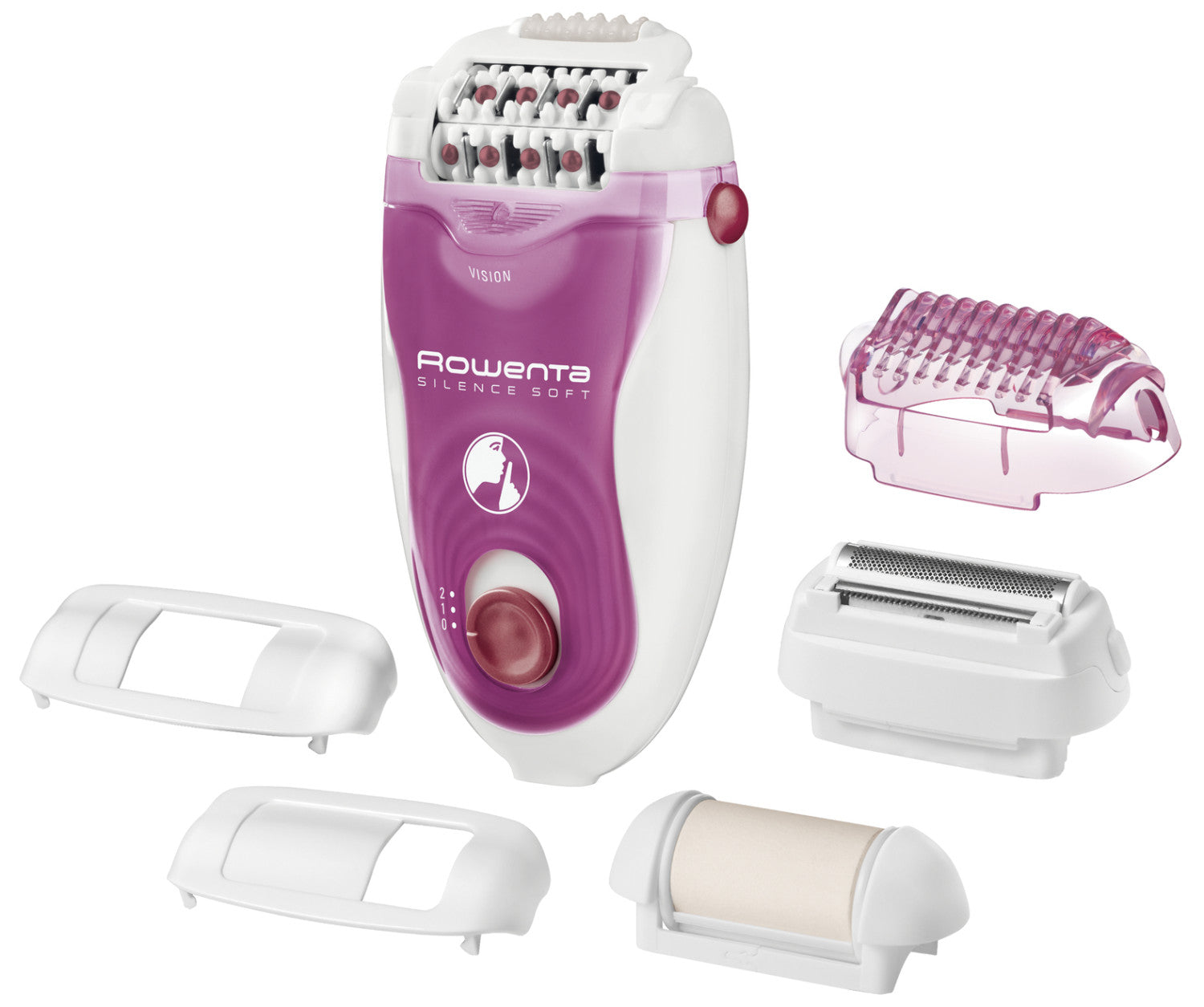 Rowenta SILENCE SOFT EP 5660 24 Epilatore Rosa Bianco
