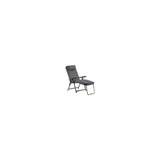 Metal F.A.R. Poltrona Sdraio Pieghevole Da Giardino Canapone I 5001 Grigio Scuro