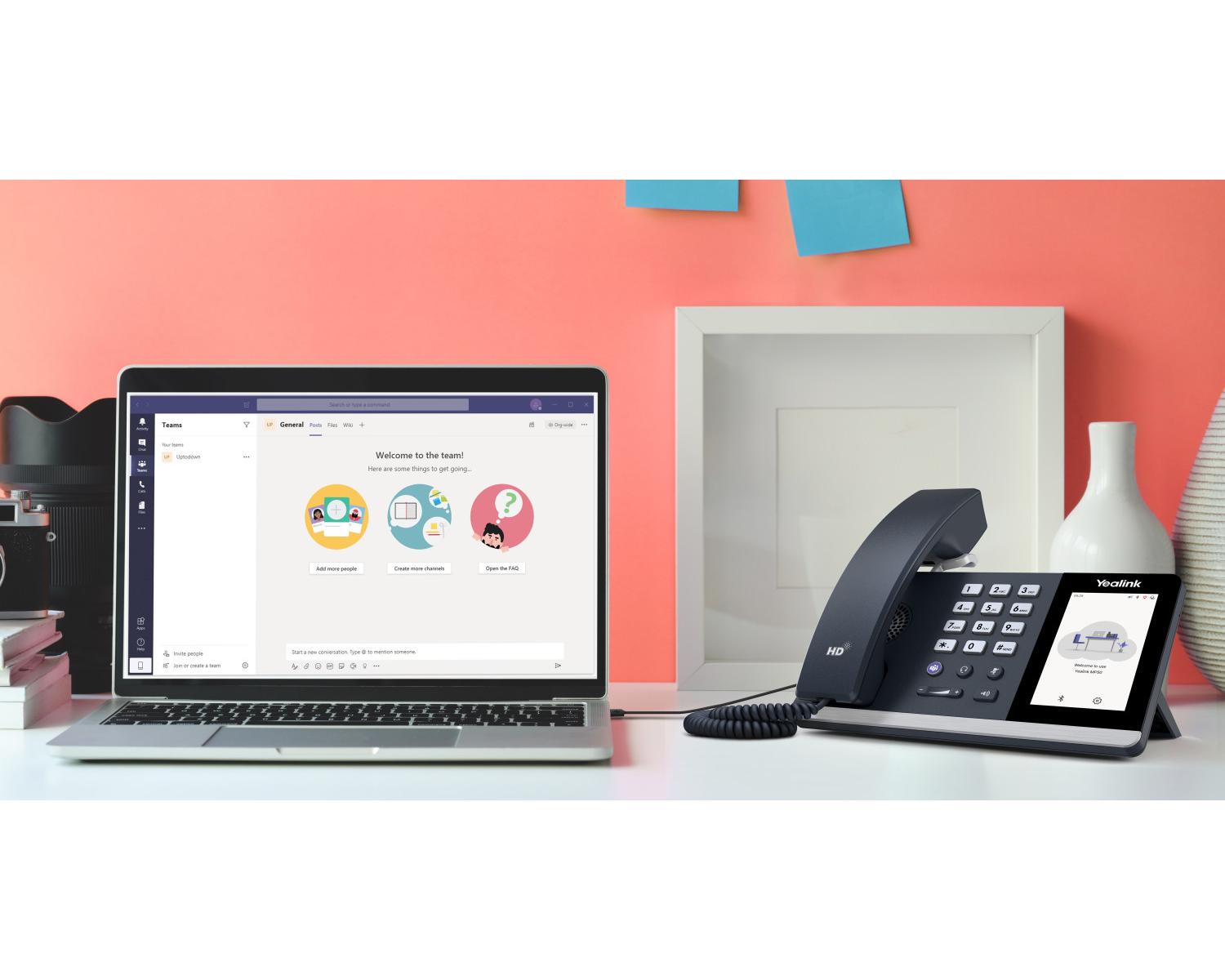 Yealink MP50 Telefono per Microsoft Teams con Usb Grigio