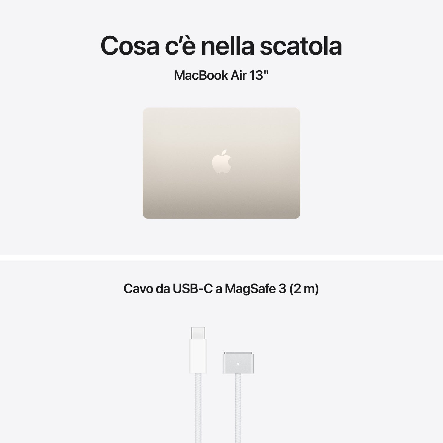 Apple MacBook Air 13" M5 chip 10 core CPU 10 core GPU, 16GB, 1TB SSD - Galassia