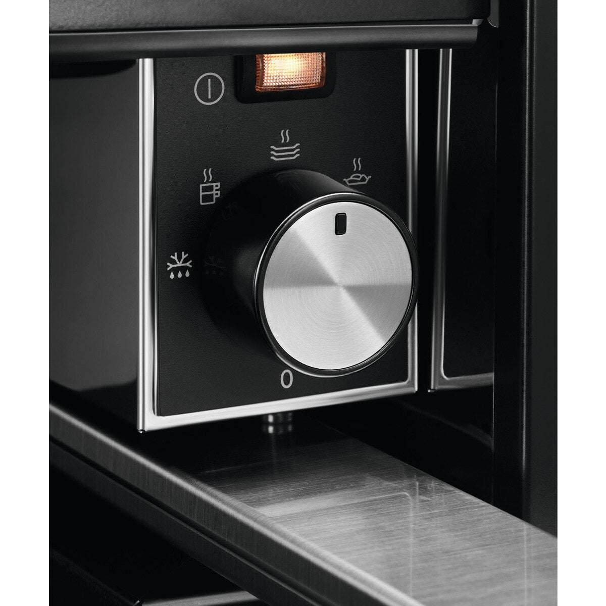 AEG KDK911424M cassetti e armadi riscaldati 6 coperti Nero, Acciaio inox