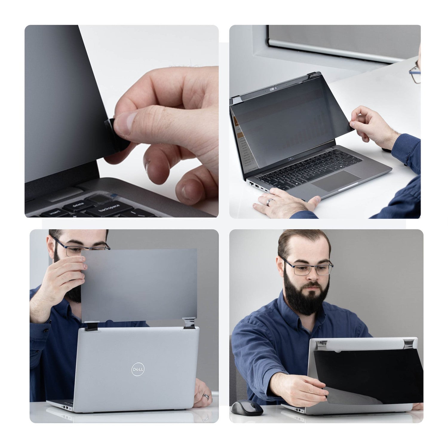 StarTech.com 14LB-PRIVACY-SCREEN schermo anti-riflesso 35,6 cm (14") Computer portatile Filtro per la privacy senza bordi per display