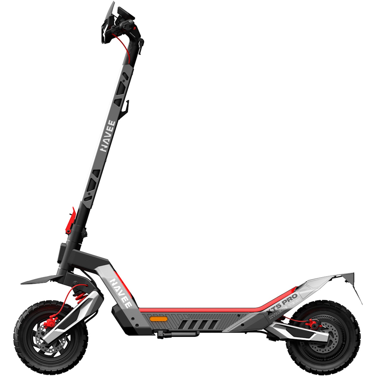 NAVEE XT5 Pro Monopattino elettrico, Potenza max 2200W, Gomme 12" Offroad, 75km Autonomia, IPX6, Doppia Sospensione a molla, Freni tripli, Frecce direzionali e Faro da 9W