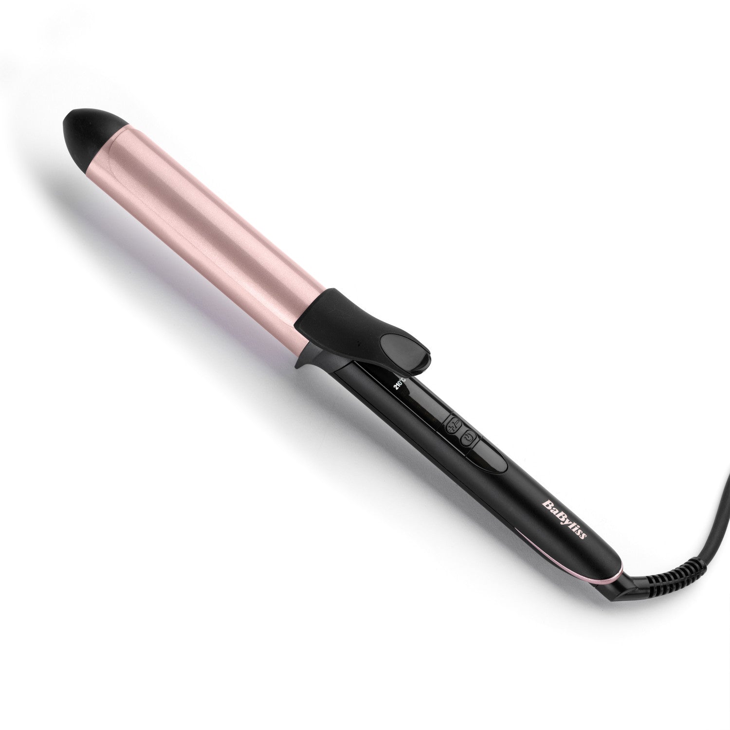 BaByliss 32mm Curling Tong Ferro per ricci Caldo Nero Rosa 2.5 m