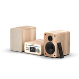 Pure Classic Stereo Mini Microsistema audio per la casa 40 W Quercia, Bianco
