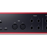 Focusrite Scarlett 4i4 Interfaccia audio Red e Black