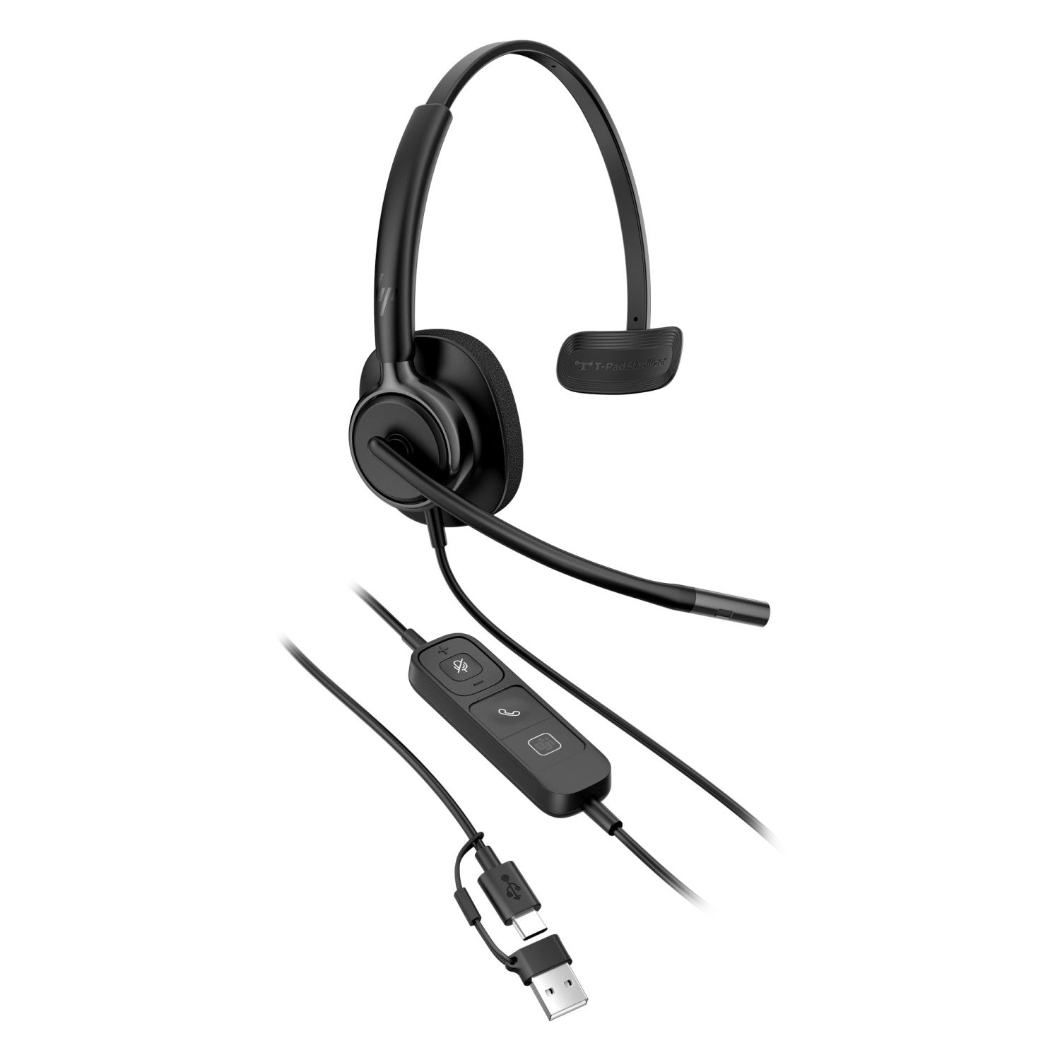 HP Poly Cuffie stereo cablate Mission 425 USB Classic