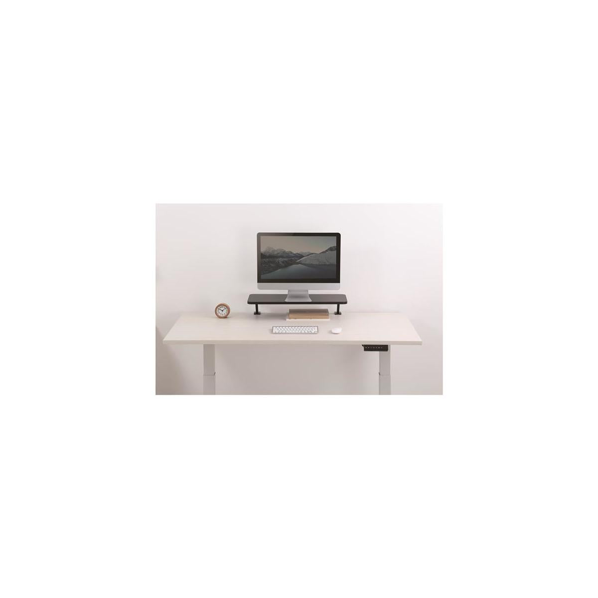 StarTech.com MNRISERCLMP supporto da tavolo per Tv a schermo piatto 81,3 cm (32") Nero
