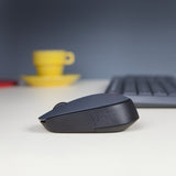 Logitech M170 Grey-K Mouse Ambidestro RF Wireless Ottico 1000 DPI Nero