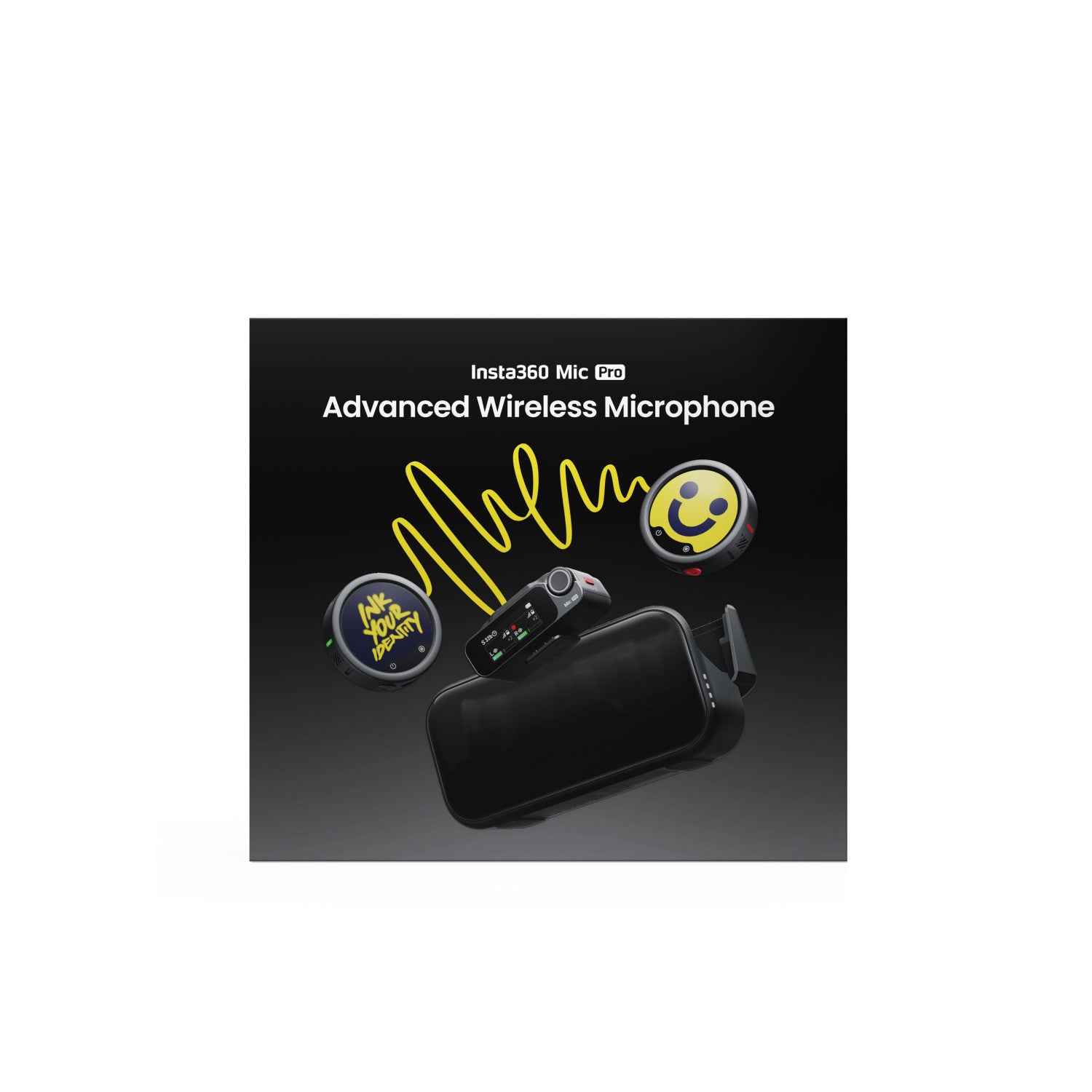 Insta360 Mic Pro Microfono Nero