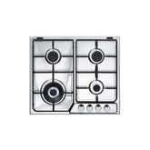 De Longhi IF 46 ASDV SP N Piano Cottura Da Incasso 58 cm Gas 4 Fornelli Acciaio Inossidabile