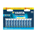 Varta HIGH ENERGY AA Batteria monouso Stilo AA Alcalino