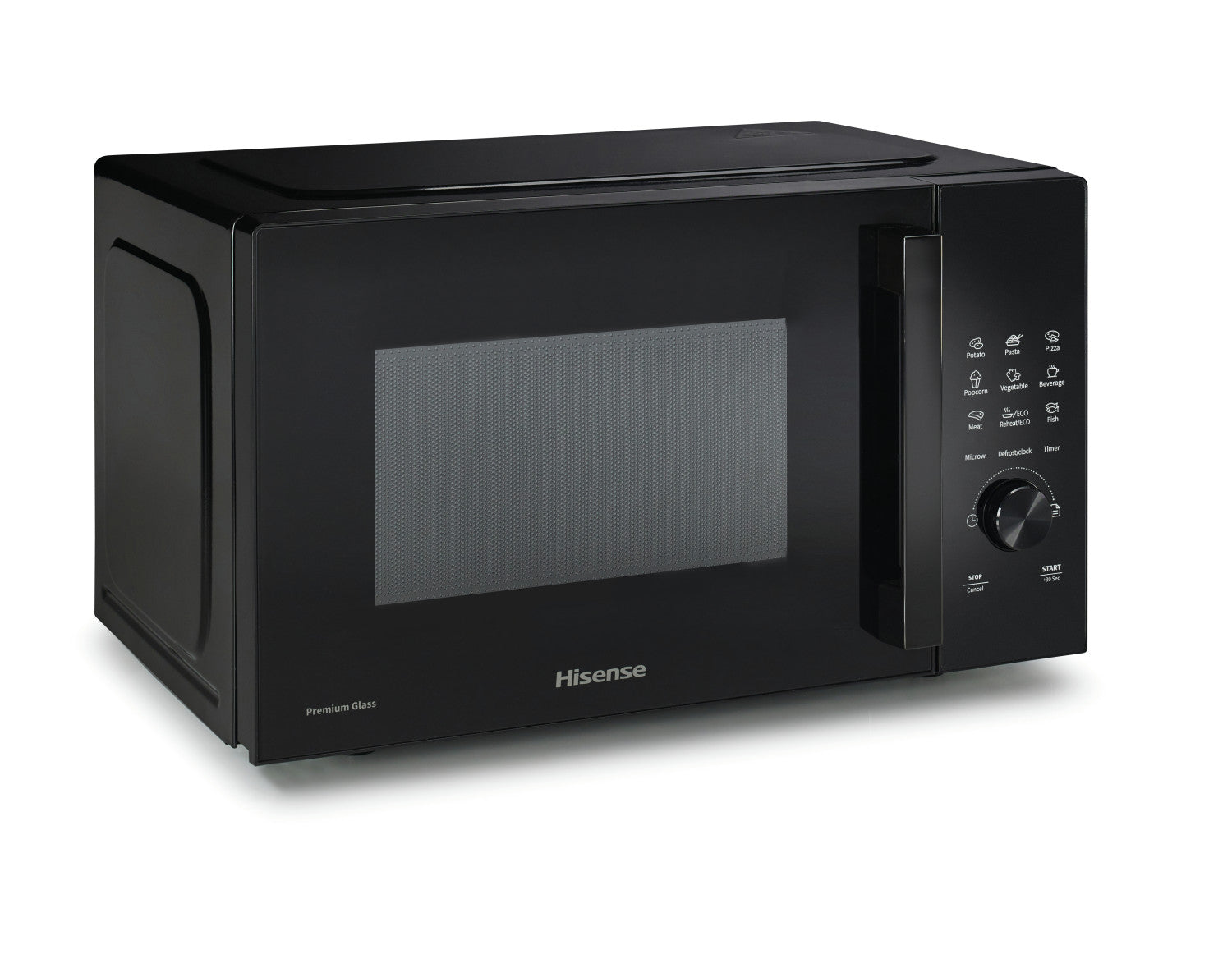 Hisense H23MOBSD1H forno a microonde Nero Solo microonde Superficie piana 23 L 800 W