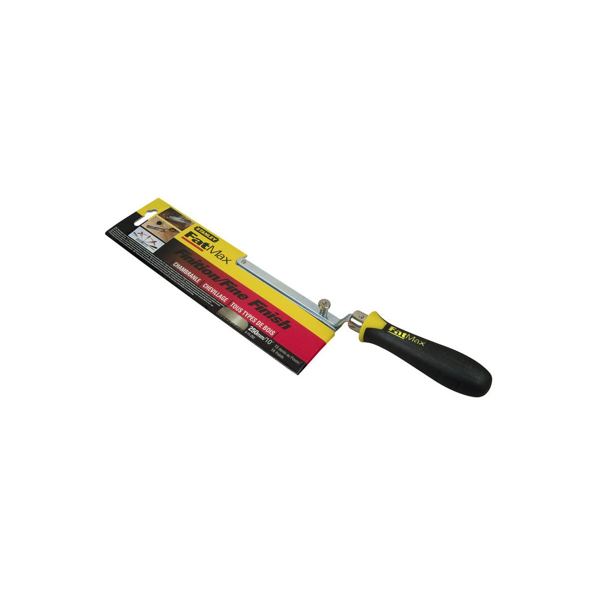 Stanley 0-15-252 sega Segaccio 25 cm Nero, Giallo