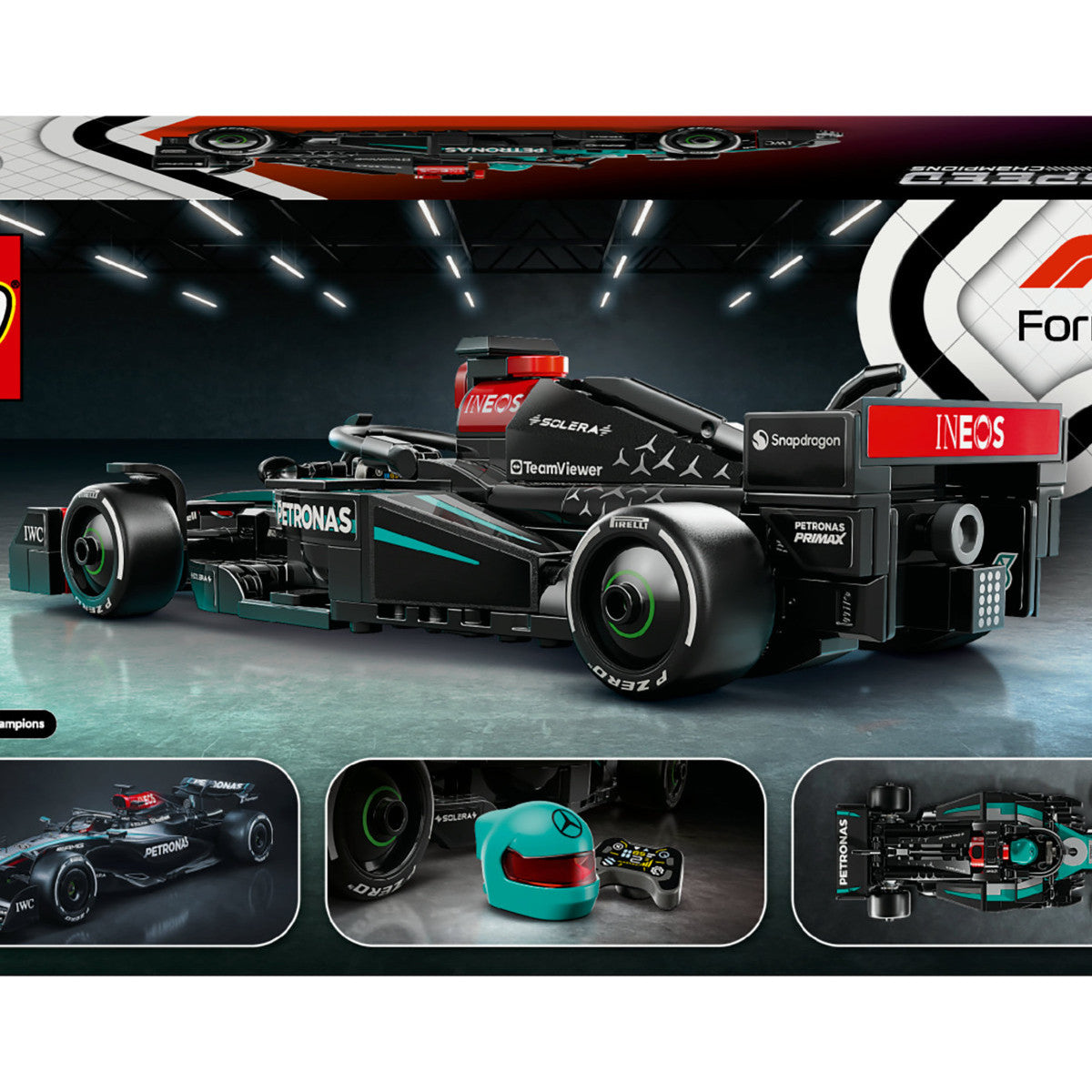 LEGO Speed Champions Mercedes-AMG F1 W15 Auto da Corsa 267 Pezzi 77244