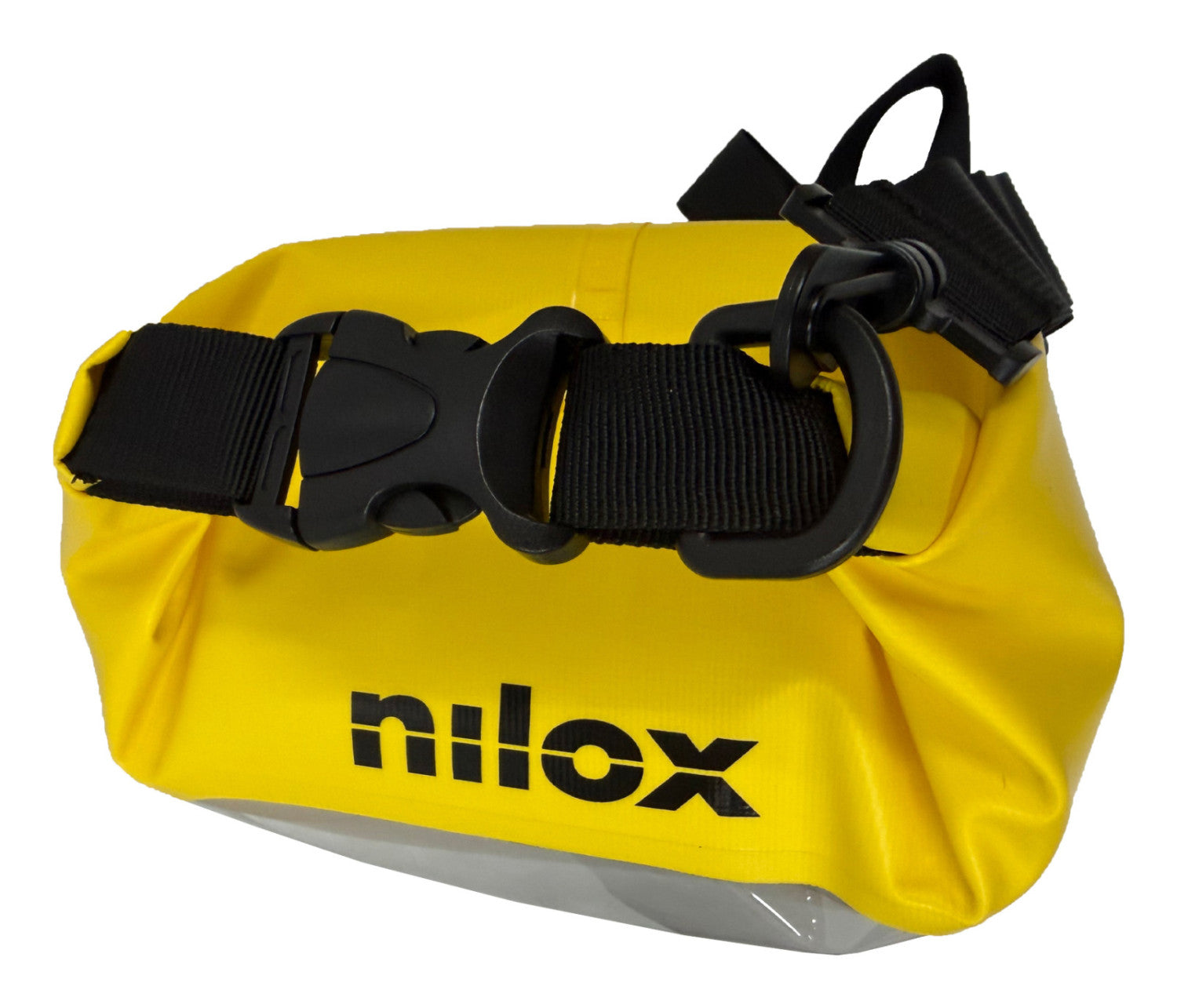 Nilox Dry Bag 5L Impermeabile IPX6 Roll-Top PVC Giallo/Nero