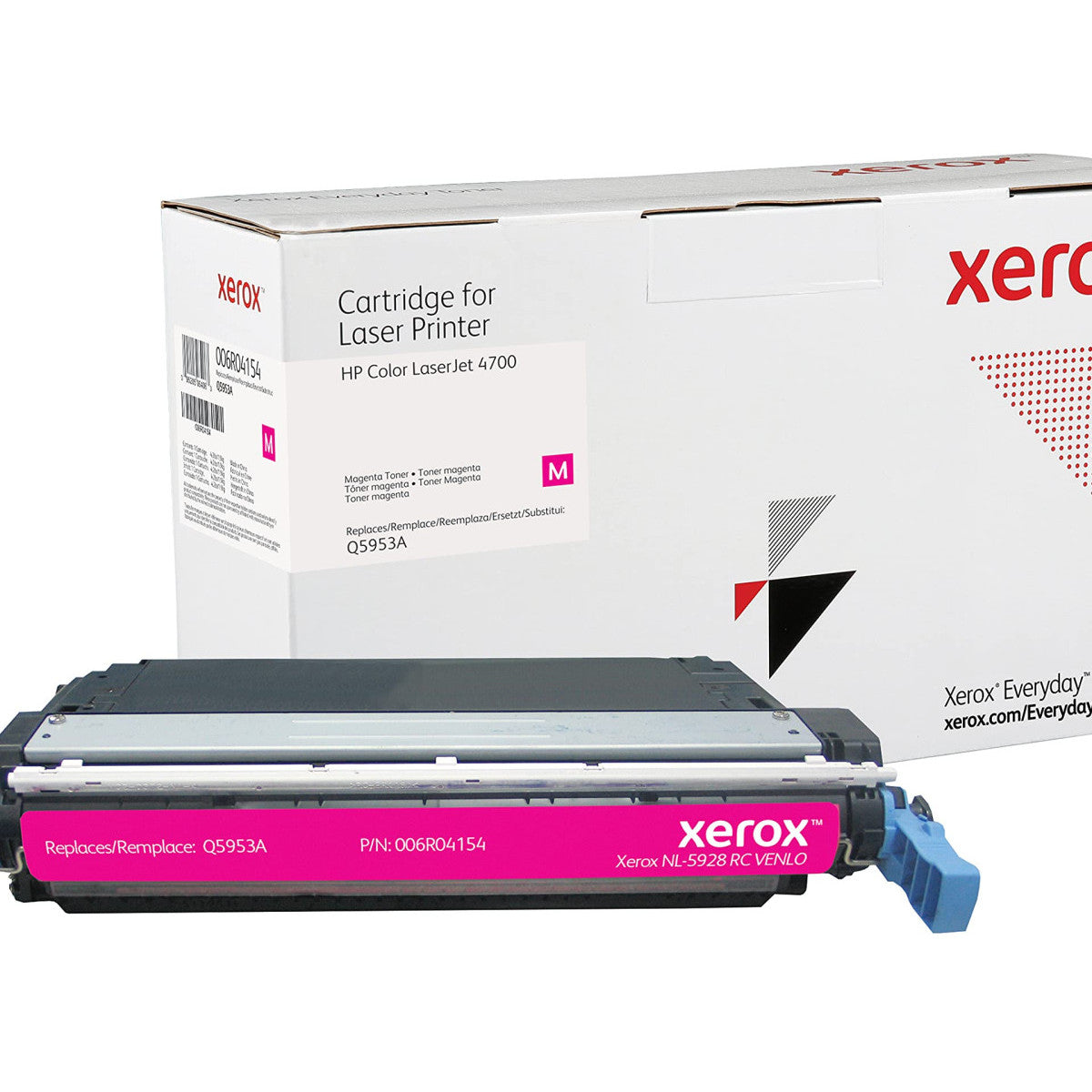 Xerox Everyday Toner Magenta Compatibile Con HP 643A (Q5953A) Per HP Color LaserJet 4700 - Resa 10000 Pagine
