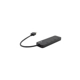 i-tec U3CHARGEHUB4 hub di interfaccia USB 3.2 Gen 1 (3.1 Gen 1) Type-A 5 Mbit/s Nero