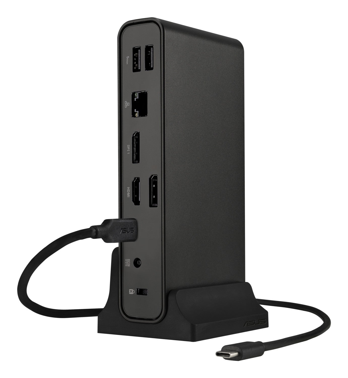 ASUS Triple Display USB-C Dock Duo DC301 Cablato Nero