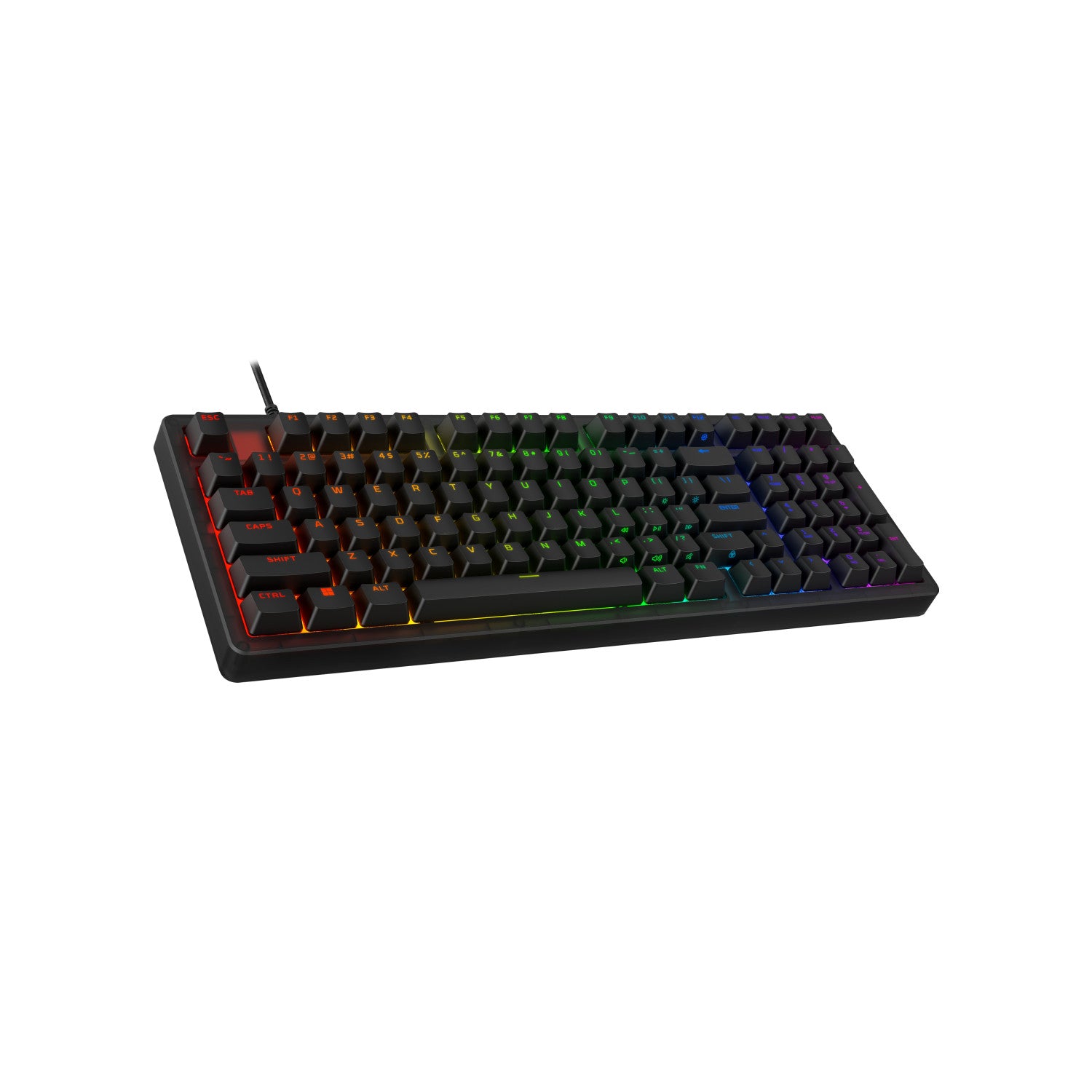 HyperX Origins 2 1800 tastiera Gaming USB Nero