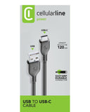 Cellularline Power Cable 120cm - USB-C
