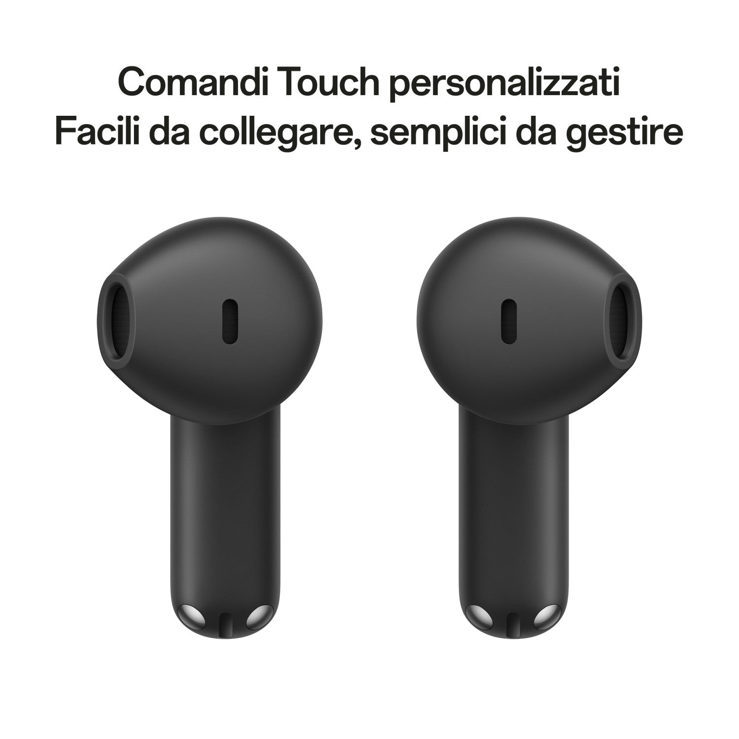 OPPO Enco Buds3 Auricolari True Wireless, 42h di Autonomia, Driver Dinamico da 12.4mm, BT 5.4, Controlli Touch, Cancellazione rumore passiva, Android e iOS, IP55, Versione Italiana , Nero