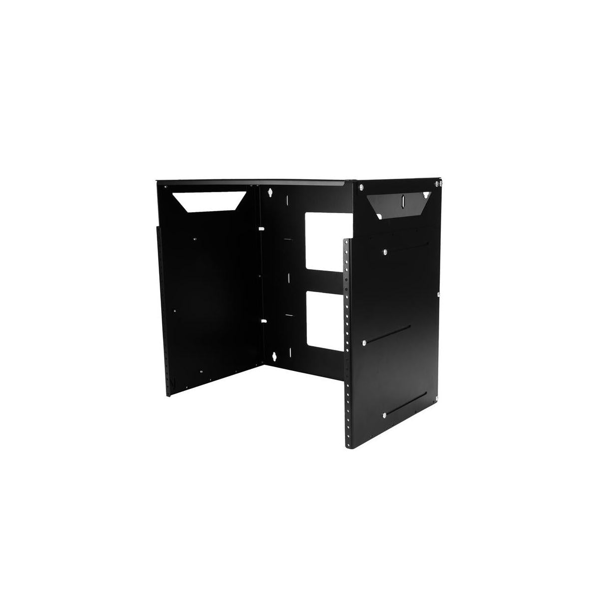 StarTech.com WALLSHELF8U rack Da parete Nero