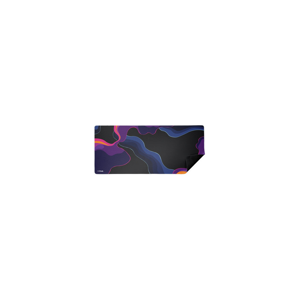 Trust GXT 759 XXL Tappetino per mouse per gioco da computer Nero, Blu, Rosa, Viola