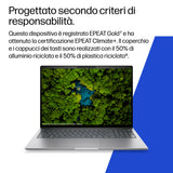 HP DK1M5ET laptop Copilot PC AMD Ryzen AI 7 PRO 40,6 cm (16pollici) WUXGA 24 GB DDR5-SDRAM 1 TB SSD Wi-Fi 7 (802.11be) Windows 11 Pro AI Workstation, AI PC Argento