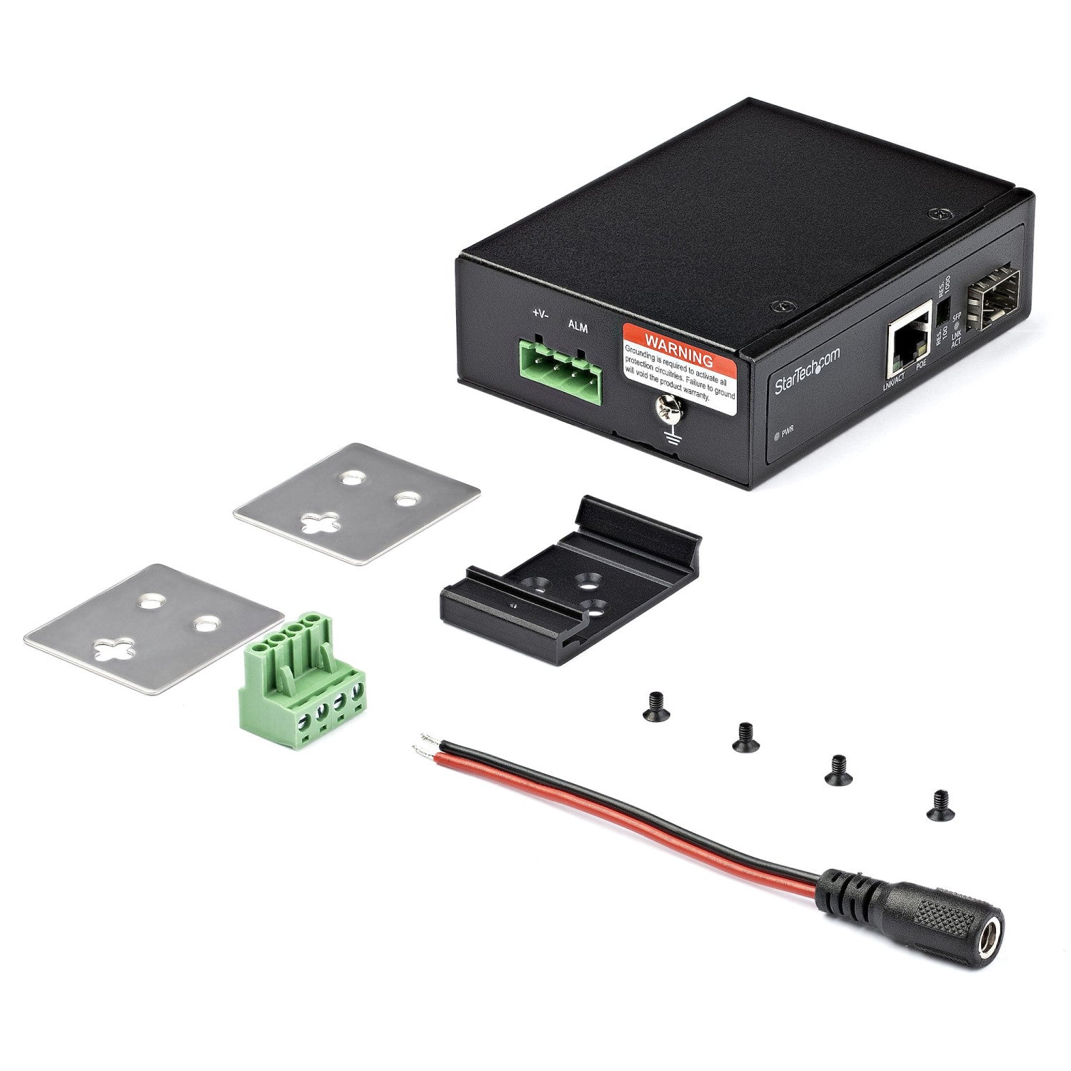 StarTech.com IMC1GSFP60W convertitore multimediale di rete 1000 Mbit/s Modalità multipla, Modalità singola Nero