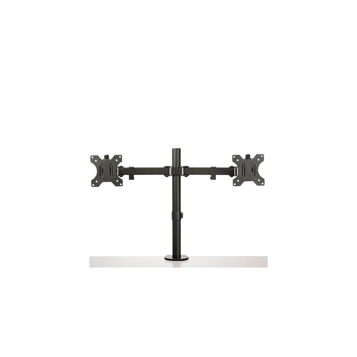 StarTech.com ARMDUAL2 supporto da tavolo per Tv a schermo piatto 81,3 cm (32") Nero