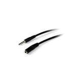 StarTech.com 2m 3.5mm/3.5mm cavo audio Nero
