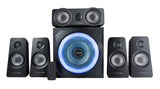 Trust GXT 658 Tytan 5.1 set di altoparlanti 90 W Universale Nero 5.1 canali