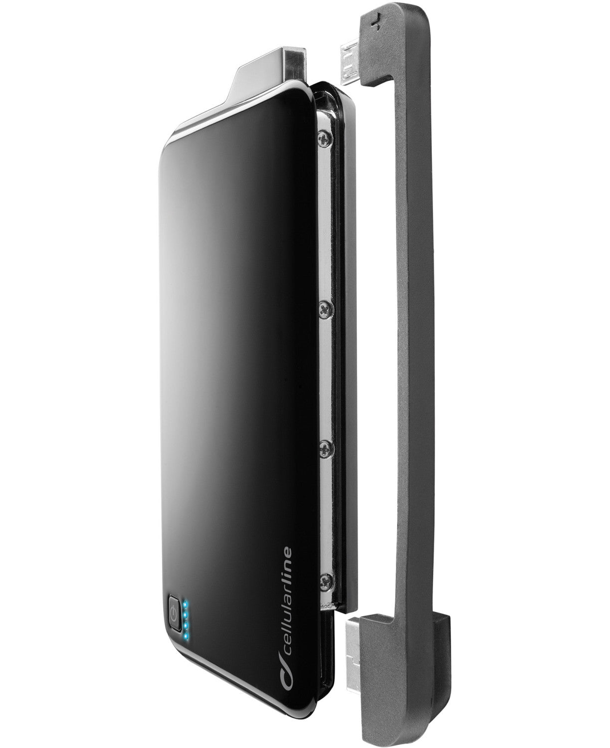 Cellularline 5000mAh Micro USB Polimeri di litio (LiPo) Nero