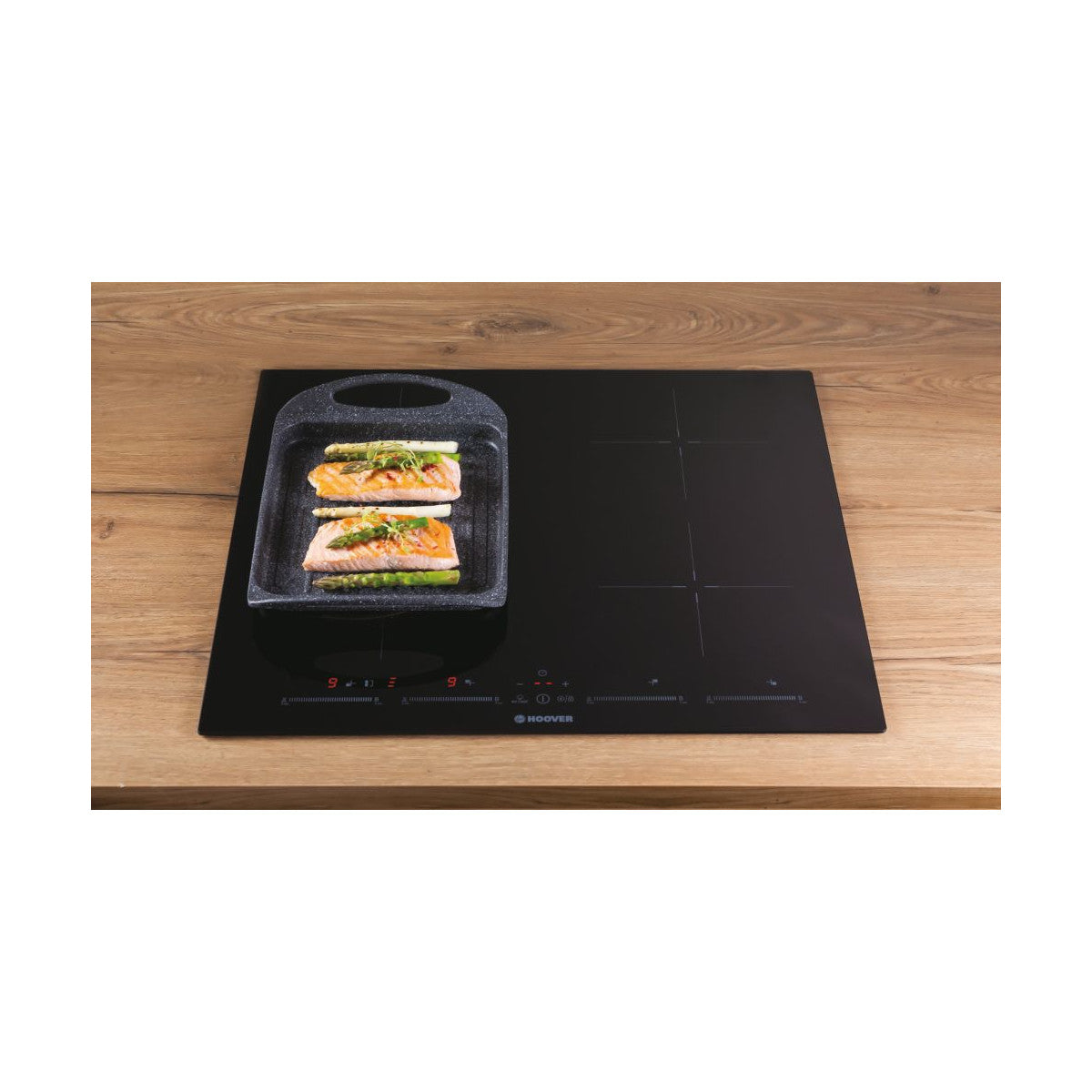 Hoover H-HOB 500 INDUCTION HTPS64MCTT/1 Nero Da incasso 60 cm Piano cottura a induzione 4 Fornello(i)