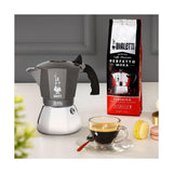 Bialetti Brikka Induction Moka Nero, Acciaio inox