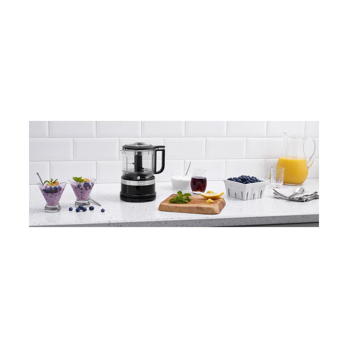 KitchenAid 5KFC3516EOB 0,83 L 240 W Nero, Acciaio inox