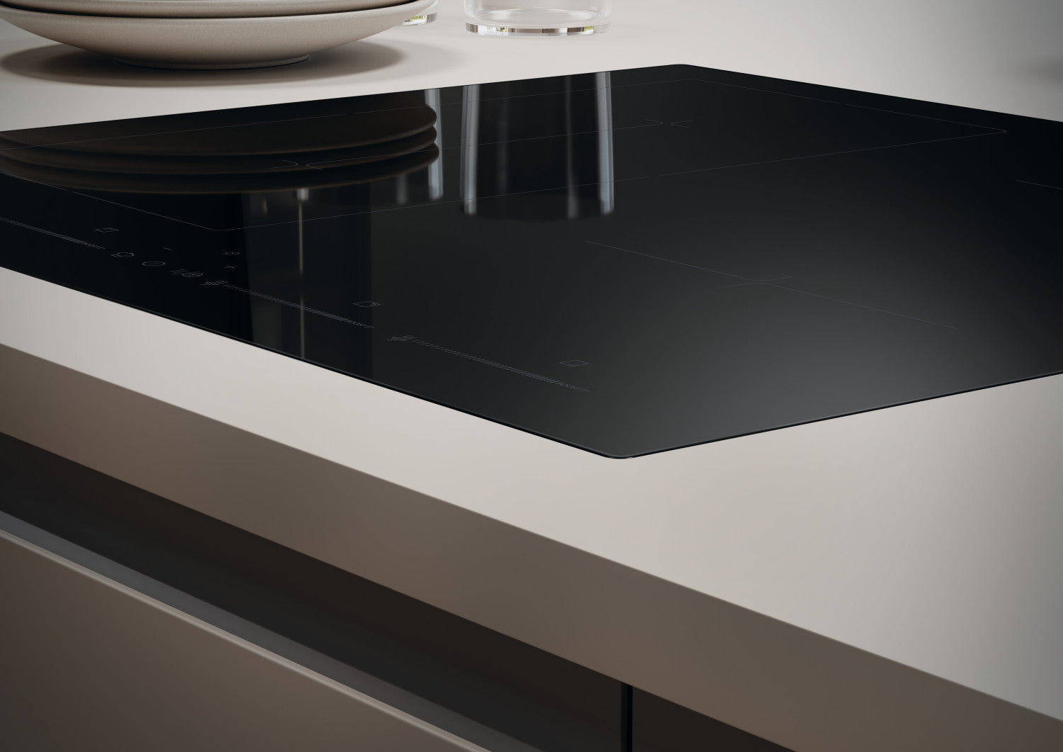 Candy CTPS64MCTTWIFI1 Nero Da incasso 60 cm Piano cottura a induzione 4 Fornello(i)