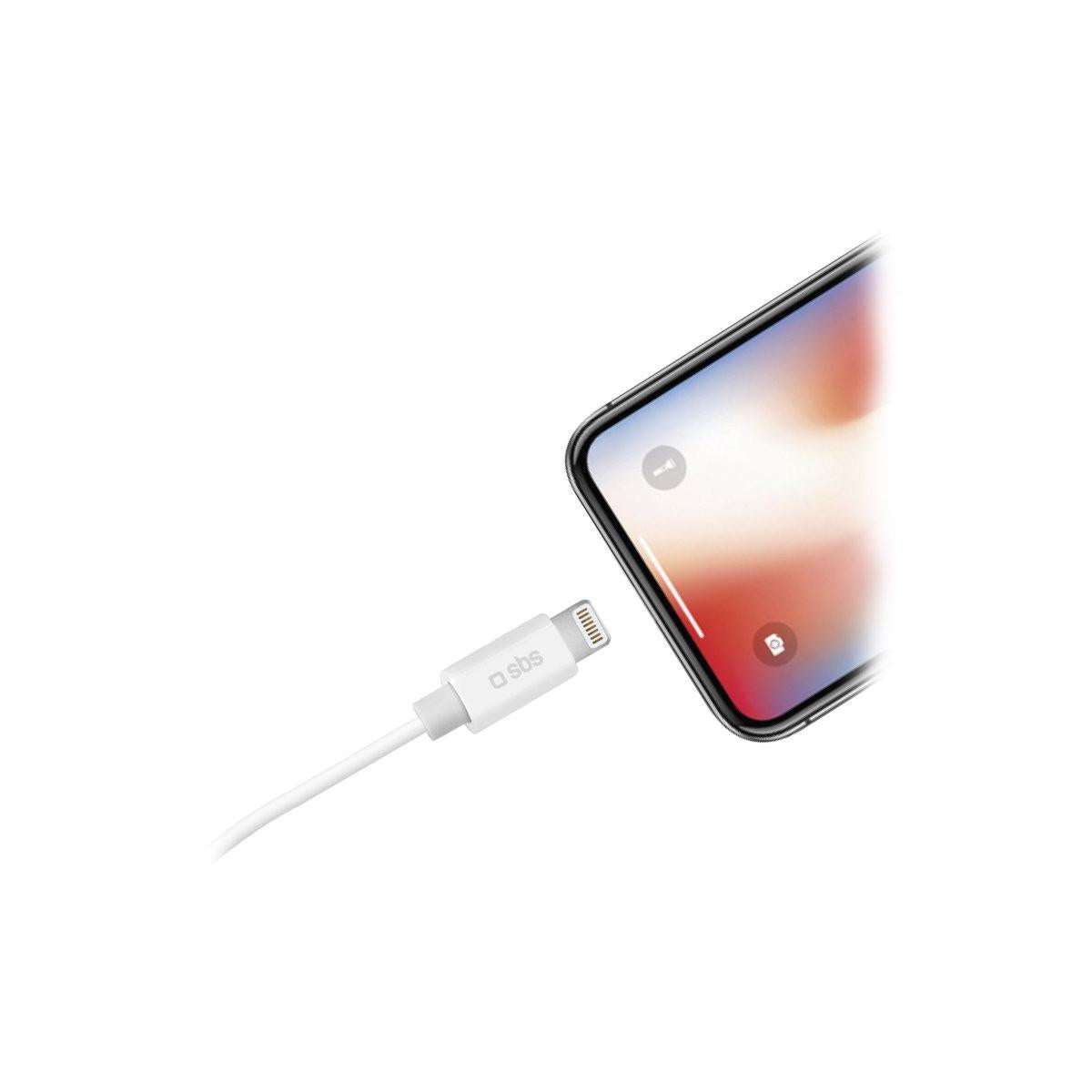 SBS Auricolari in ear con filo stereo e connettore Lightning Made For Apple